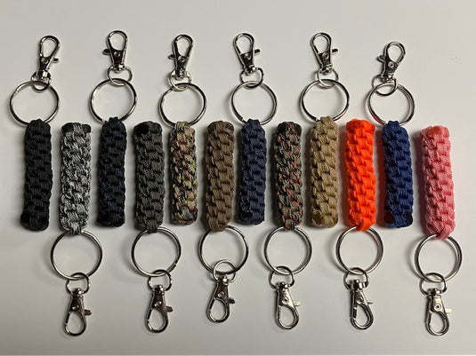 Anchor's Knot 550 Paracord Spiral Knot Key Ring