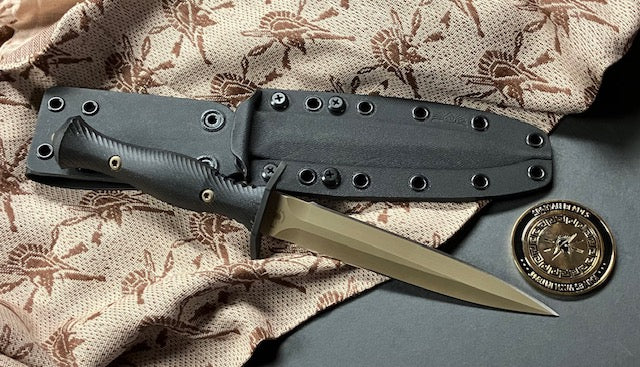 Load image into Gallery viewer, Spartan Blades Elite Harsey Dagger, FDE / Black, Magnacut (SB49DEBKKYTN)
