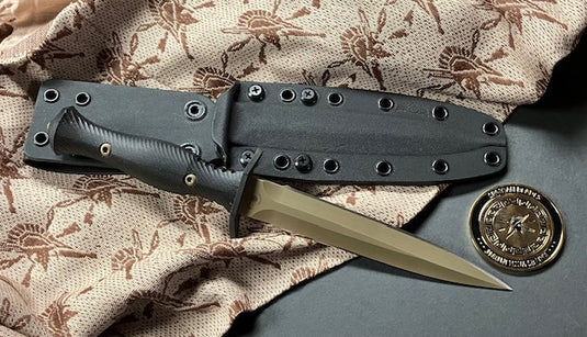 Spartan Blades Elite Harsey Dagger, FDE / Black, Magnacut (SB49DEBKKYTN)
