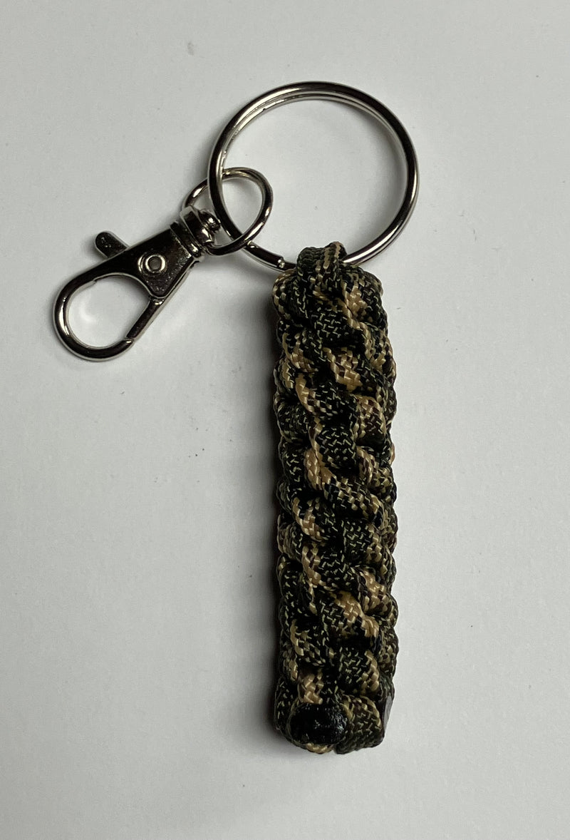 Cargue la imagen en el visor de la galería, Anchor&#39;s Knot 550 Paracord Spiral Knot Key Ring
