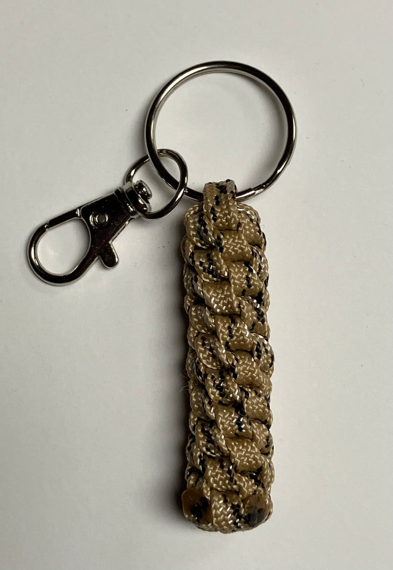 Cargue la imagen en el visor de la galería, Anchor&#39;s Knot 550 Paracord Spiral Knot Key Ring
