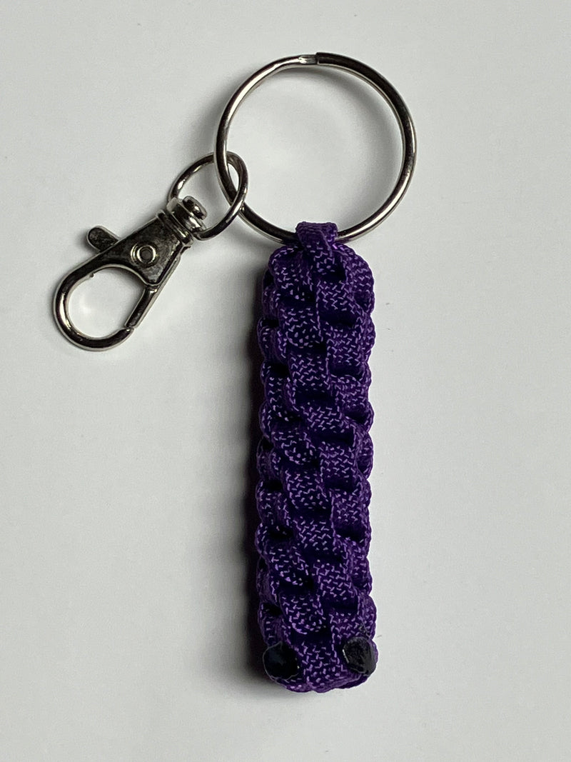 Cargue la imagen en el visor de la galería, Anchor&#39;s Knot 550 Paracord Spiral Knot Key Ring
