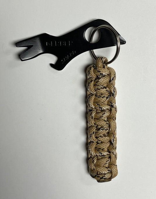 Anchor's Knot Paracord Lanyard with Black Gerber Shard Tool