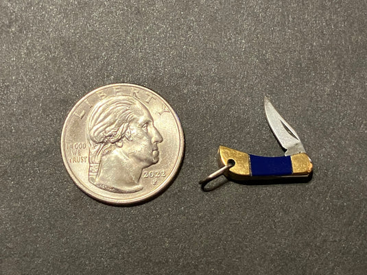 Maserin Mignon Miniature Knife, Blue Plastic (700/PL)
