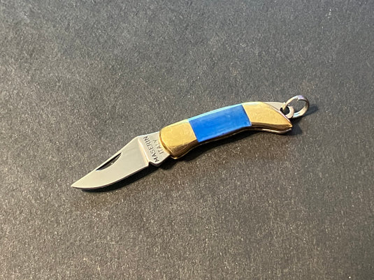 Maserin Mignon Miniature Knife, Blue Bone (705/O-B)