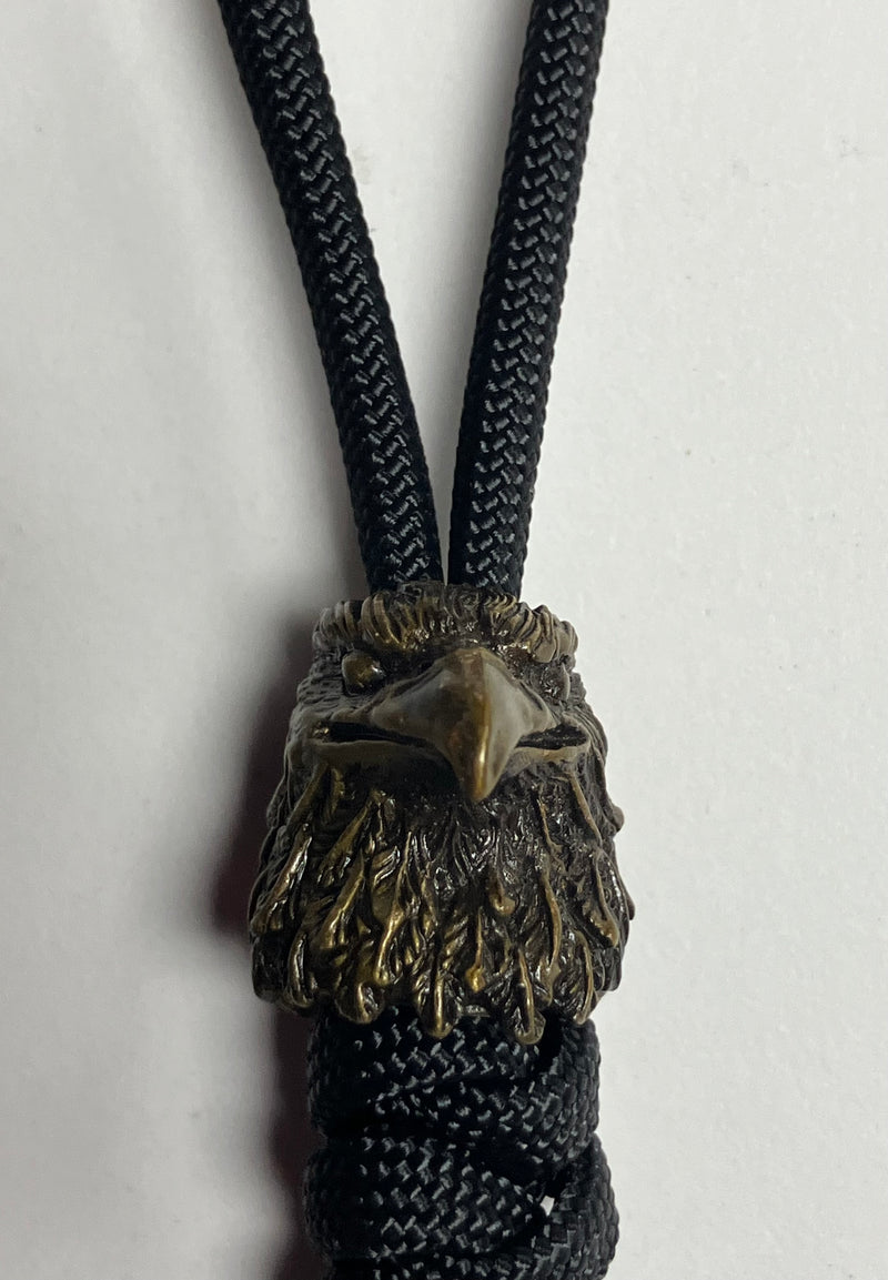 Load image into Gallery viewer, Anchor&#39;s Knot 550 Paracord Snake Knot Lanyard, Eagle Bead (AKSKE)
