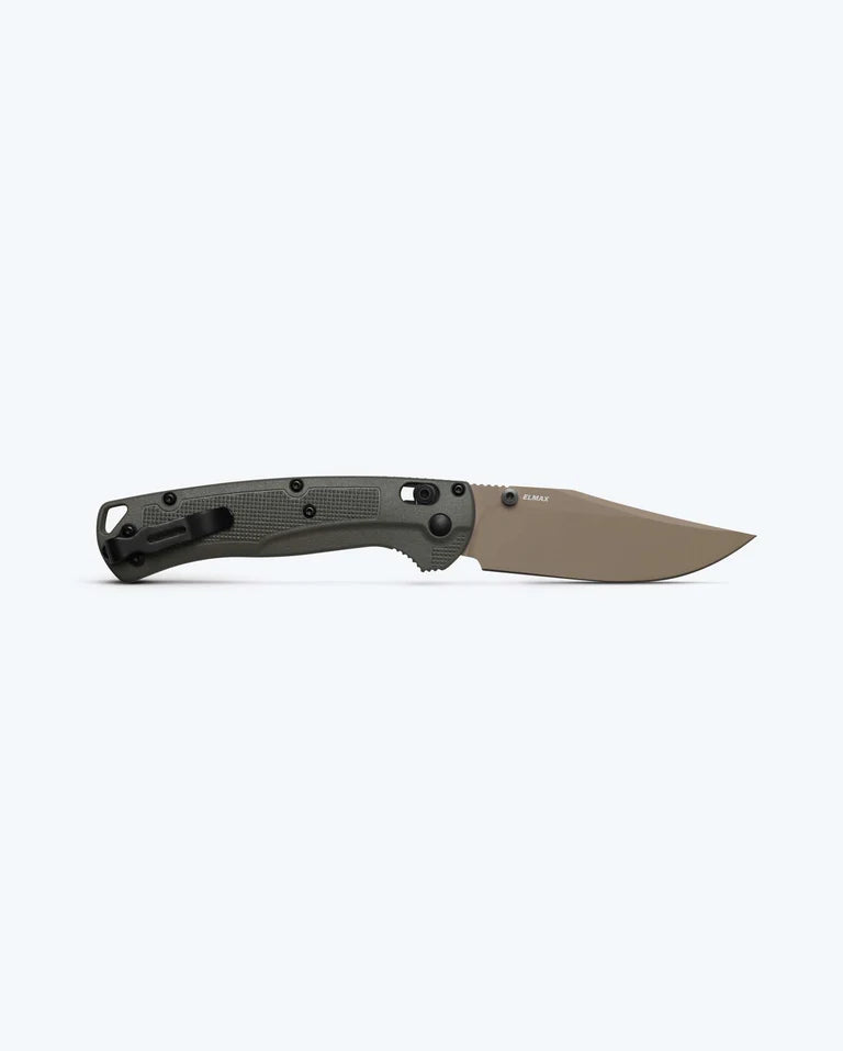 Load image into Gallery viewer, Benchmade Taggedout® AXIS® Lock Deep Olive Grivory®, Elmax (15536TN-02) - COMING SOON!!
