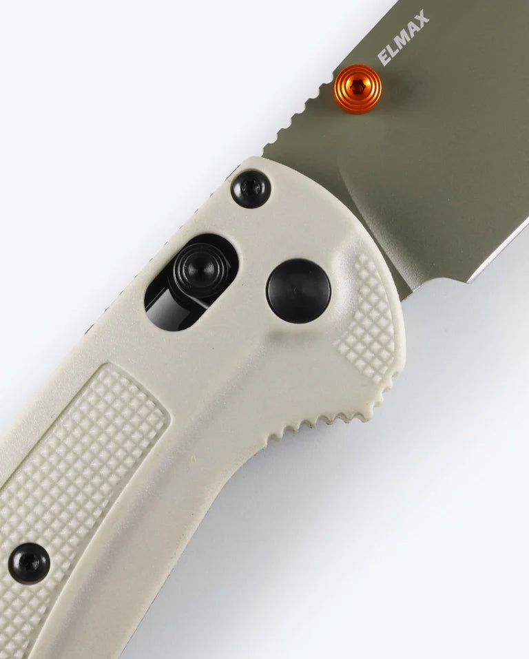 Load image into Gallery viewer, Benchmade Taggedout® AXIS® Lock Tan Grivory®, Elmax (15536GN-01) - COMING SOON!!
