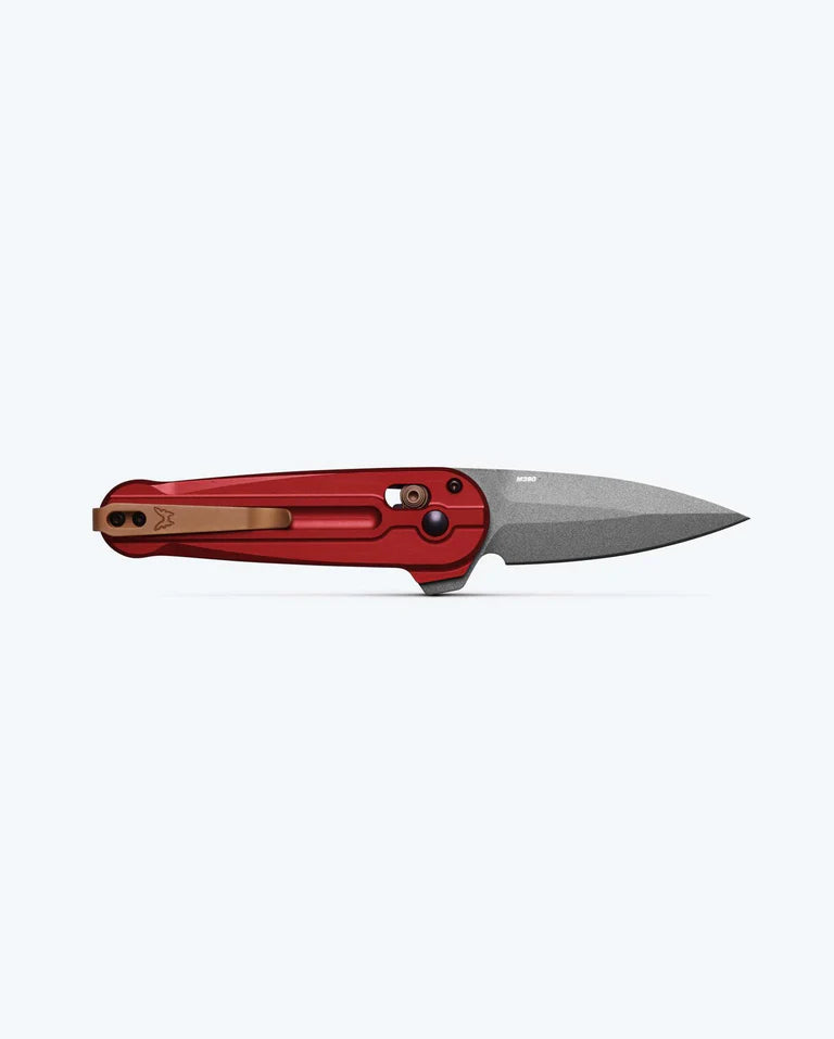 Load image into Gallery viewer, Benchmade Lowden™ AXIS® Lock Phoenix Red Aluminum (491GY-01) - COMING SOON!!
