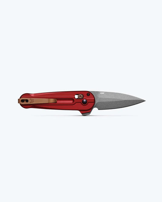 Benchmade Lowden™ AXIS® Lock Phoenix Red Aluminum (491GY-01) - COMING SOON!!