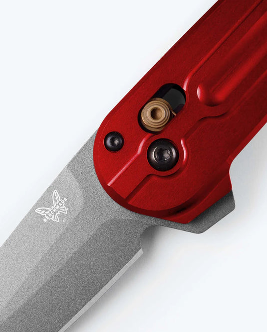 Benchmade Lowden™ AXIS® Lock Phoenix Red Aluminum (491GY-01) - COMING SOON!!