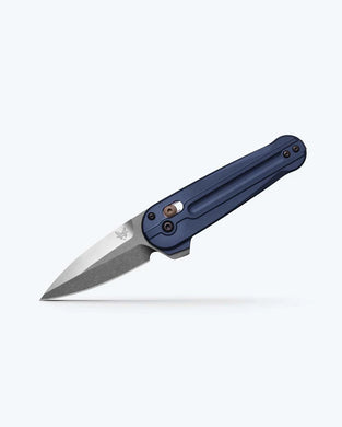 Benchmade Lowden™ AXIS® Lock Crater Blue Aluminum (491) - COMING SOON!!