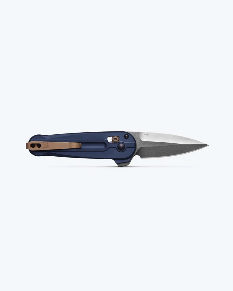 Load image into Gallery viewer, Benchmade Lowden™ AXIS® Lock Crater Blue Aluminum (491) - COMING SOON!!
