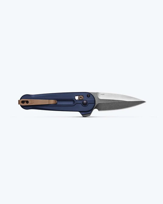 Benchmade Lowden™ AXIS® Lock Crater Blue Aluminum (491) - COMING SOON!!