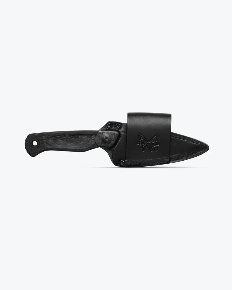 Cargue la imagen en el visor de la galería, Benchmade Dacian™ Fixed Blade Black Canvas Micarta, MagnaCut (203BK-02)
