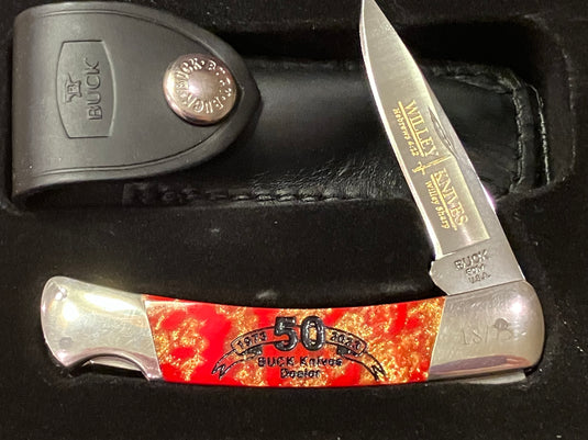 Willey Knives 2023 Buck 501 50th Anniversary Dealer Knife