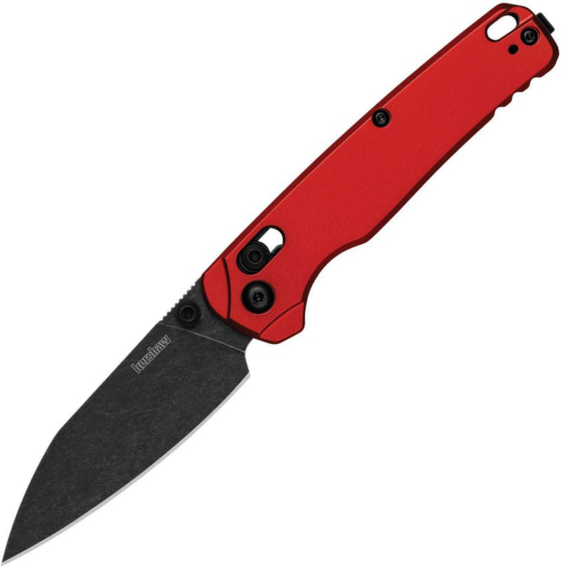 Cargue la imagen en el visor de la galería, Kershaw® Bel Air Red, Reverse Tanto Black Wash MagnaCut (6105RDBW)
