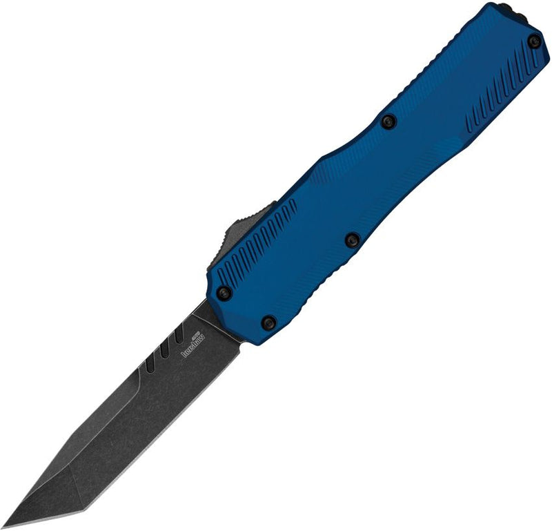 Load image into Gallery viewer, Kershaw® Livewire Auto Tanto, Blue, MagnaCut (9000TBLUBW)
