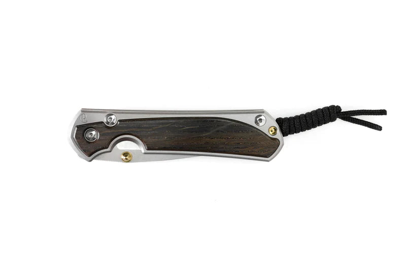 Load image into Gallery viewer, Chris Reeve Large Sebenza 31 Inlay Bog Oak Drop Point (L31-1100)
