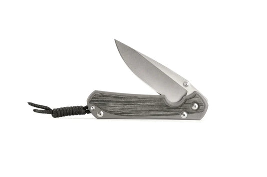 Chris Reeve Small Sebenza 31 Inlay Black Canvas Micarta, Magnacut Drop Point (S31-1652) (Copy)