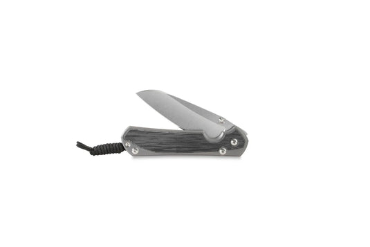 Chris Reeve Small Sebenza 31 Inlay Black Canvas Micarta, Magnacut Insingo (S31-1224)
