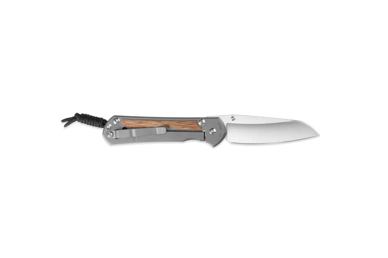 Cargue la imagen en el visor de la galería, Chris Reeve Small Sebenza 31 Inlay Natural Canvas Micarta, Magnacut Insingo (S31-1226)
