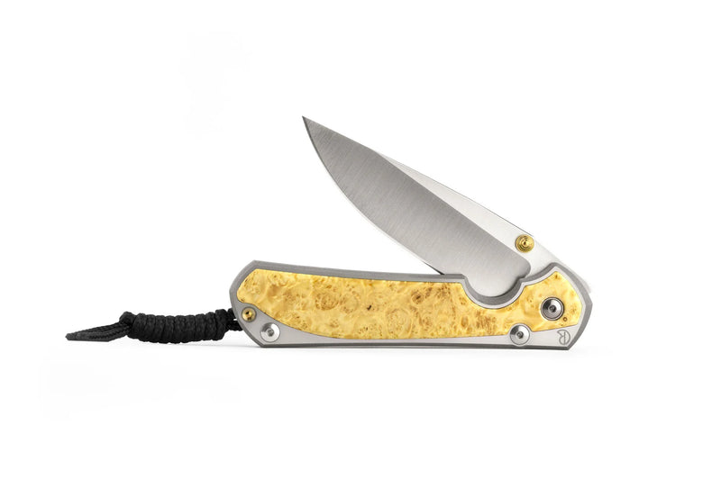 Load image into Gallery viewer, Chris Reeve Large Sebenza 31 Inlay Box Elder Burl, Magnacut Drop Point (L31-1108)
