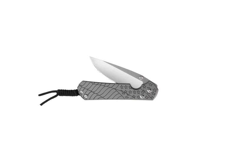 Load image into Gallery viewer, Chris Reeve Large Sebenza 31 &quot;Forever Flag&quot;, Glass Blasted, Magnacut Drop Point (L31-1690)
