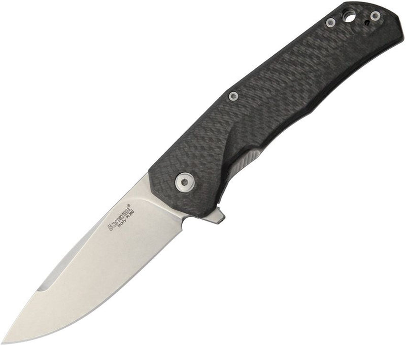 Load image into Gallery viewer, lionSTEEL® T.R.E. Carbon Fiber, M390 Stonewashed (TREFC)
