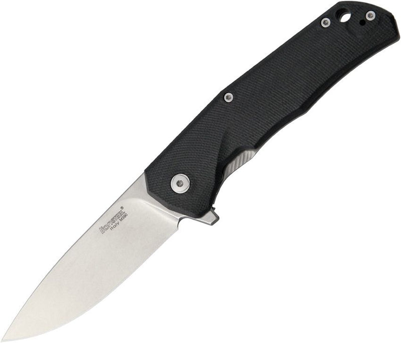 Load image into Gallery viewer, lionSTEEL® T.R.E. G10, M390 Stonewashed, Black (TREGBK)
