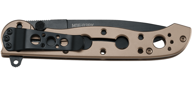 Cargue la imagen en el visor de la galería, CRKT® M16®-03BK Spear Point Bronze Flipper (M16-03BK)
