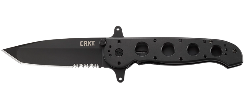 Cargue la imagen en el visor de la galería, CRKT® M16®-14SF Flipper Large Serrated Tanto Black (M16-14SF)
