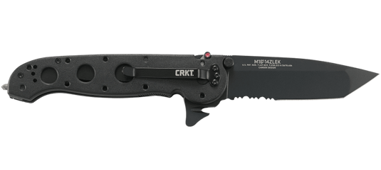 CRKT® M16®-14ZLEK Flipper Large Serrated Tanto Titanium Nitride (M16-14ZLEK)