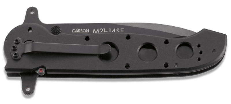 Cargue la imagen en el visor de la galería, CRKT® M21-14SF Special Forces Flipper Large Serrated Spear Black (M21-14SF)
