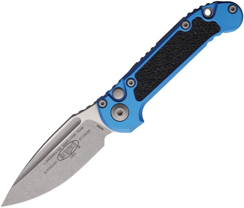 Load image into Gallery viewer, Microtech® L.U.D.T.® S/E Gen III Blue Apocalyptic® Standard (1135-10APBL)
