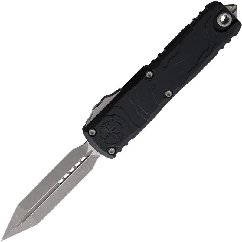 Load image into Gallery viewer, Microtech® UTX-85® Spartan Gen IV OTF Topographic Deep Engraved Apocalyptic® Standard (12304TP-10AP)

