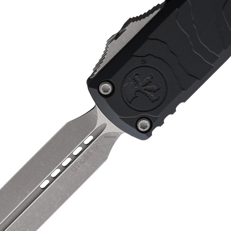 Load image into Gallery viewer, Microtech® UTX-85® Spartan Gen IV OTF Topographic Deep Engraved Apocalyptic® Standard (12304TP-10AP)
