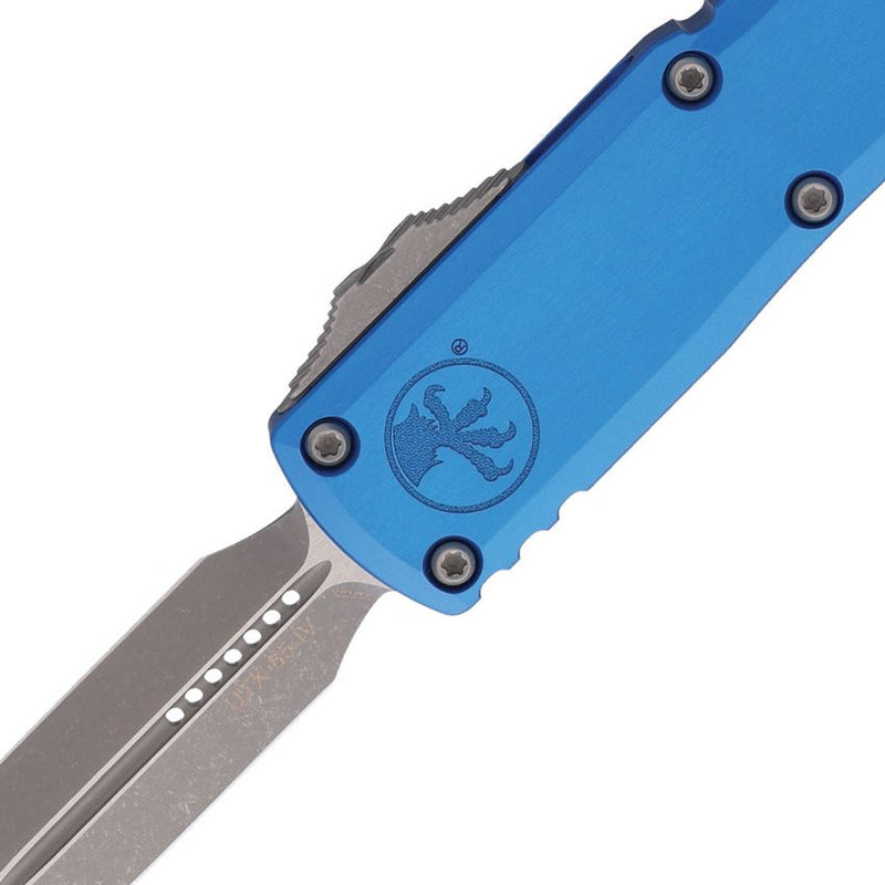 Load image into Gallery viewer, Microtech® UTX-85® D/E Gen IV OTF Apocalyptic® Standard, Blue (12324-10APBL)
