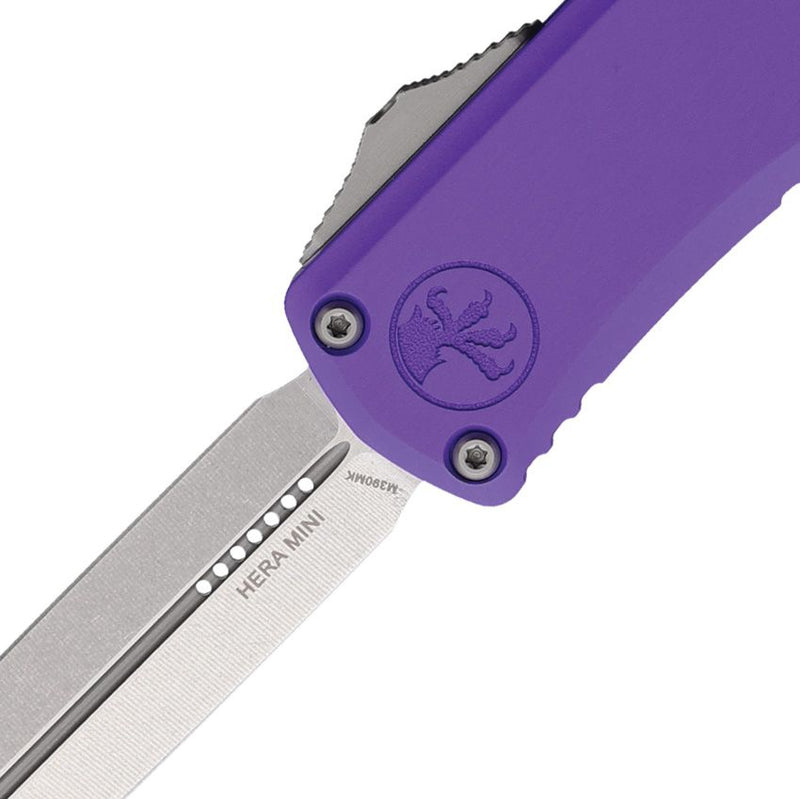 Cargue la imagen en el visor de la galería, Microtech® Hera® II Mini D/E OTF Purple Stonewash Standard (1702M-10PU)
