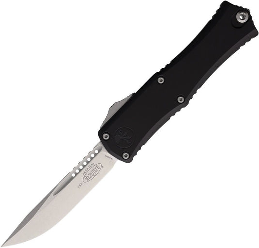Microtech® Hera® II Mini S/E OTF Black Stonewash Standard (1703M-10)