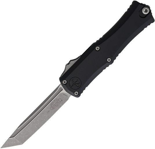 Microtech® Hera® II Mini T/E OTF Black Apocalyptic® Standard (1704M-10AP)