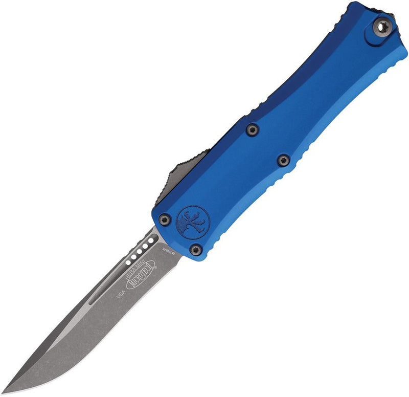 Cargue la imagen en el visor de la galería, Microtech® Hera® II Mini Recurve OTF Blue Apocalyptic® Standard (1705M-10APBL)
