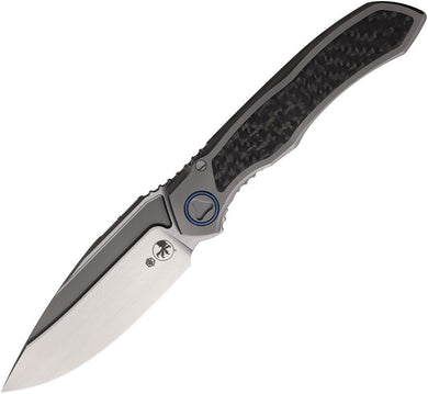 Microtech® Anax® S/E Titanium with CF Inlay (190C-4 CFITI) - DISCONTINUED