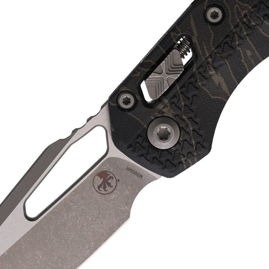 Microtech® MSI® S/E Tri-Grip Polymer Tiger Stripe Camo Apocalyptic® Standard (210T-10APPMTSC)