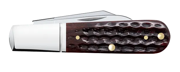 Cargue la imagen en el visor de la galería, Case Pocket Worn® Corn Cob Jig Mahogany Bone Barlow, Fluted (55233)
