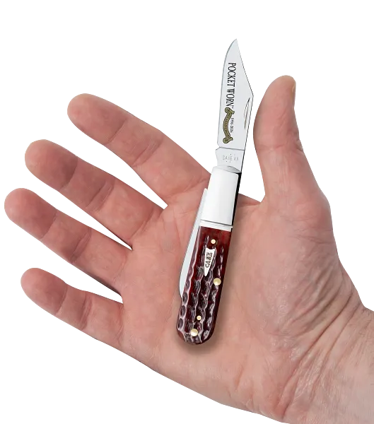 Cargue la imagen en el visor de la galería, Case Pocket Worn® Corn Cob Jig Mahogany Bone Barlow, Fluted (55233)
