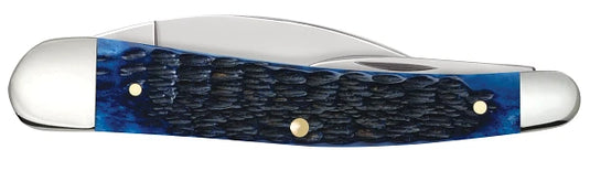 Case Rogers Jig Navy Blue Bone Seahorse Whittler (06889)
