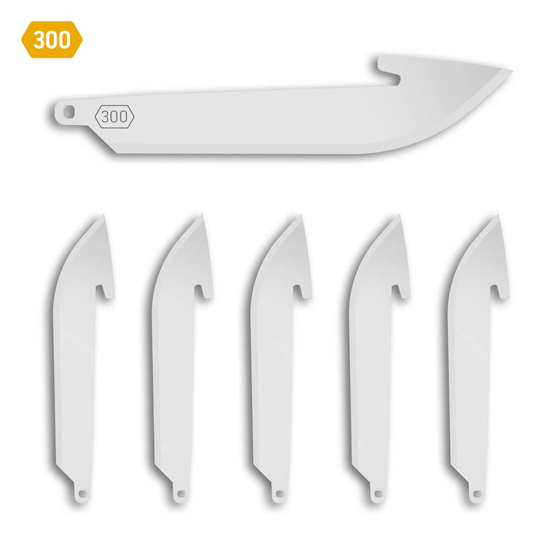 Load image into Gallery viewer, Outdoor Edge RazorLite 3.0&quot; Drop Point Replacement Blades (RR30-6)
