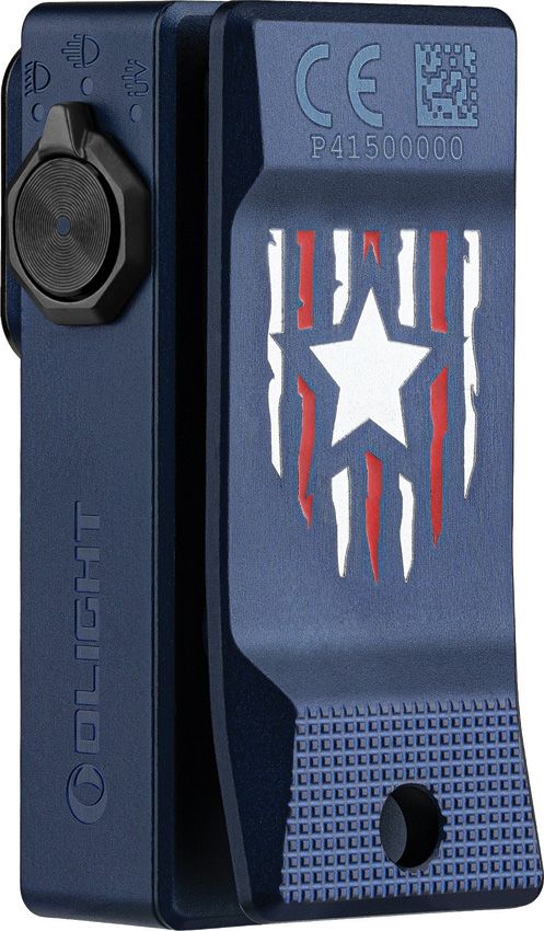 Olight Oclip Ultra Clip-On Flashlight, Stars & Stripes - COMING SOON!