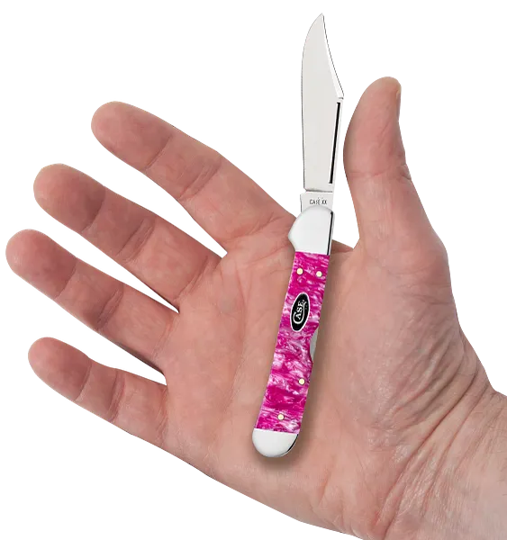 Cargue la imagen en el visor de la galería, Case Pink Crackle Kirinite® Mini CopperLock® (16162)
